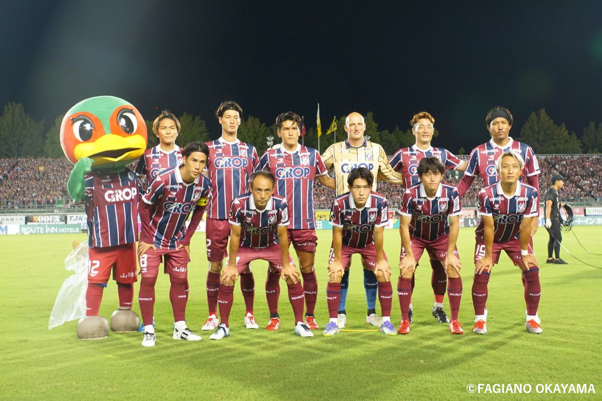ファジアーノ岡山　江坂任選手　ベースボールシャツ　完売品 8月17日柏戦】グッズ事前予約サービスのお知らせ ※8/16 13:00